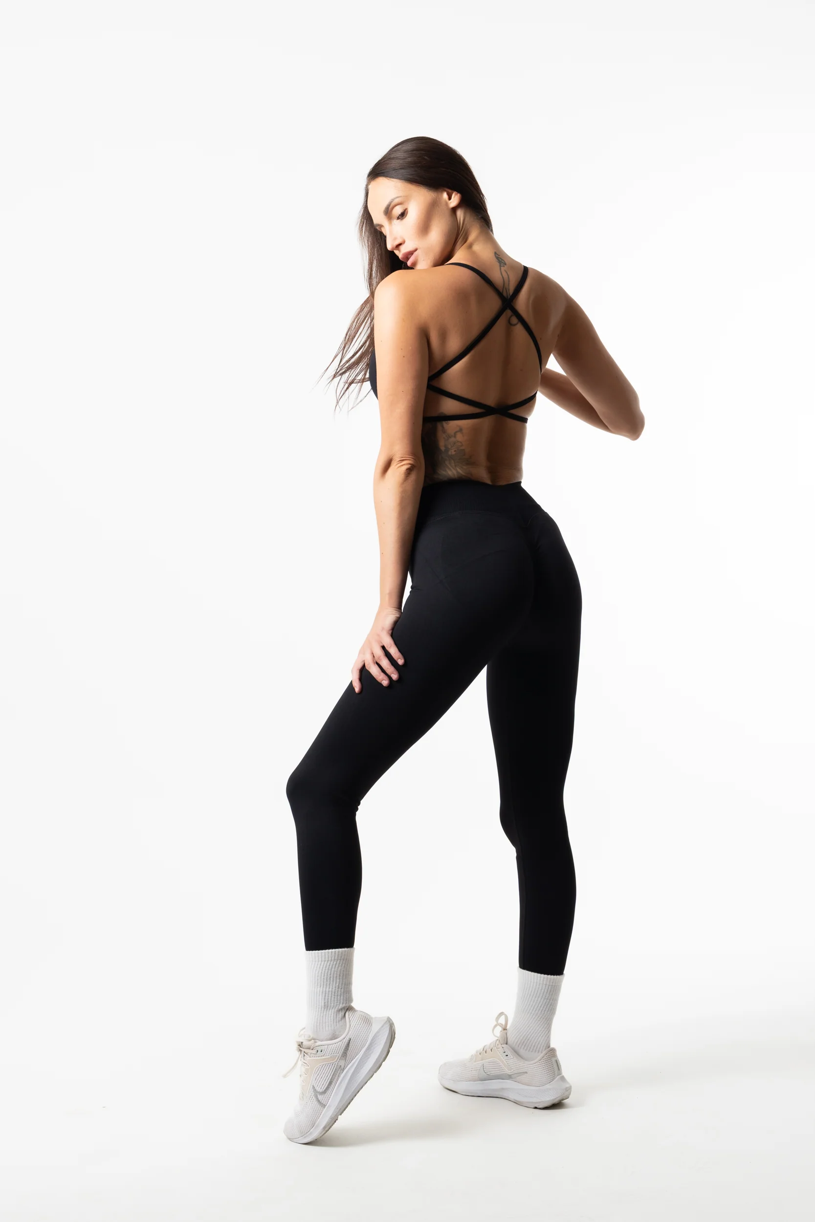 Leggins Push Up Seamless Black - Image 7