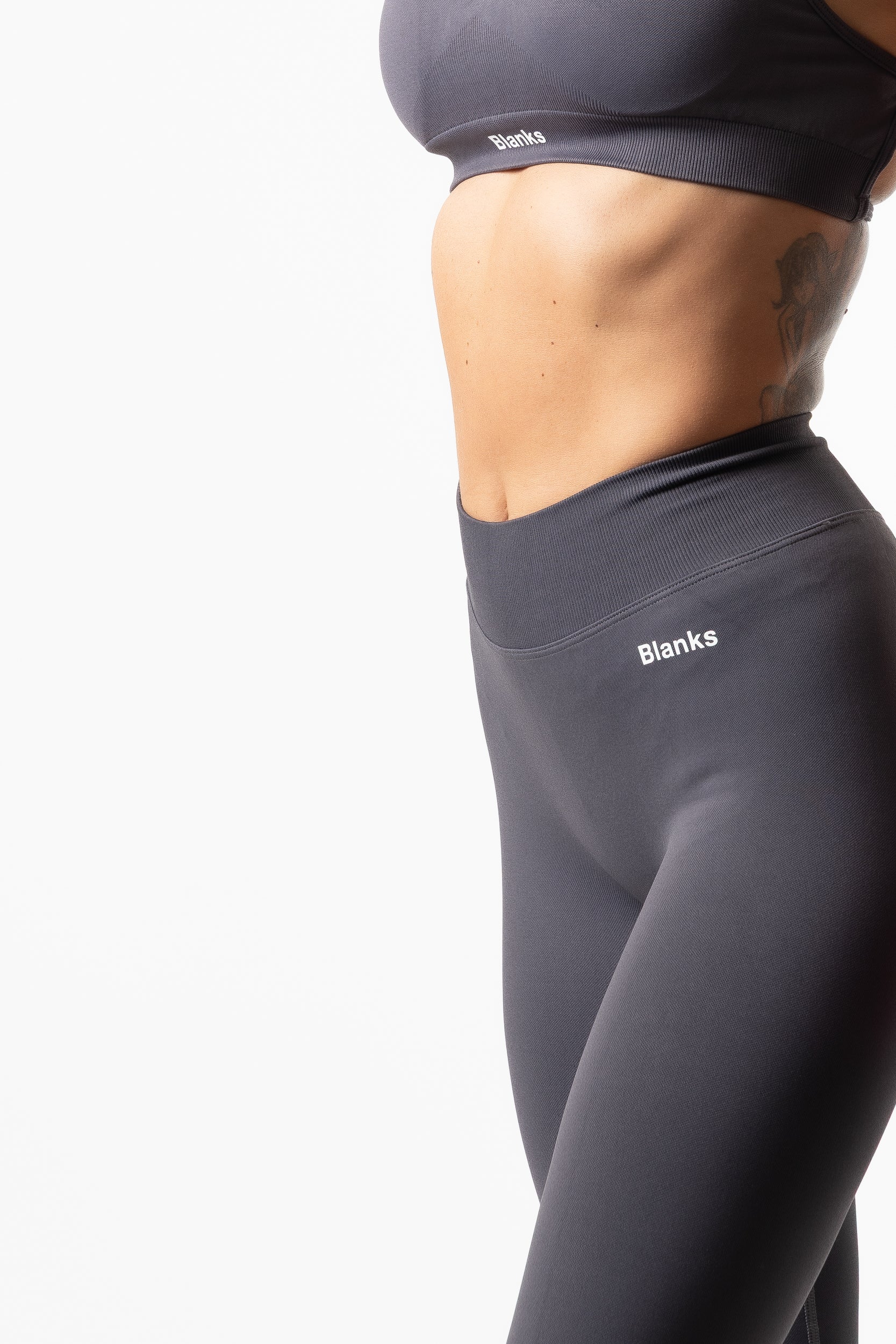 Leggins Push Up Seamless Dark Grey - Image 5