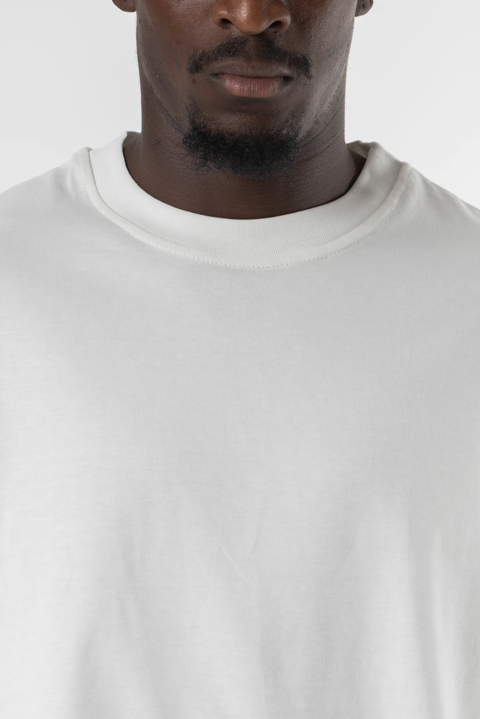 Longsleeve Cropped Blanks 220GSM Off White - Image 5