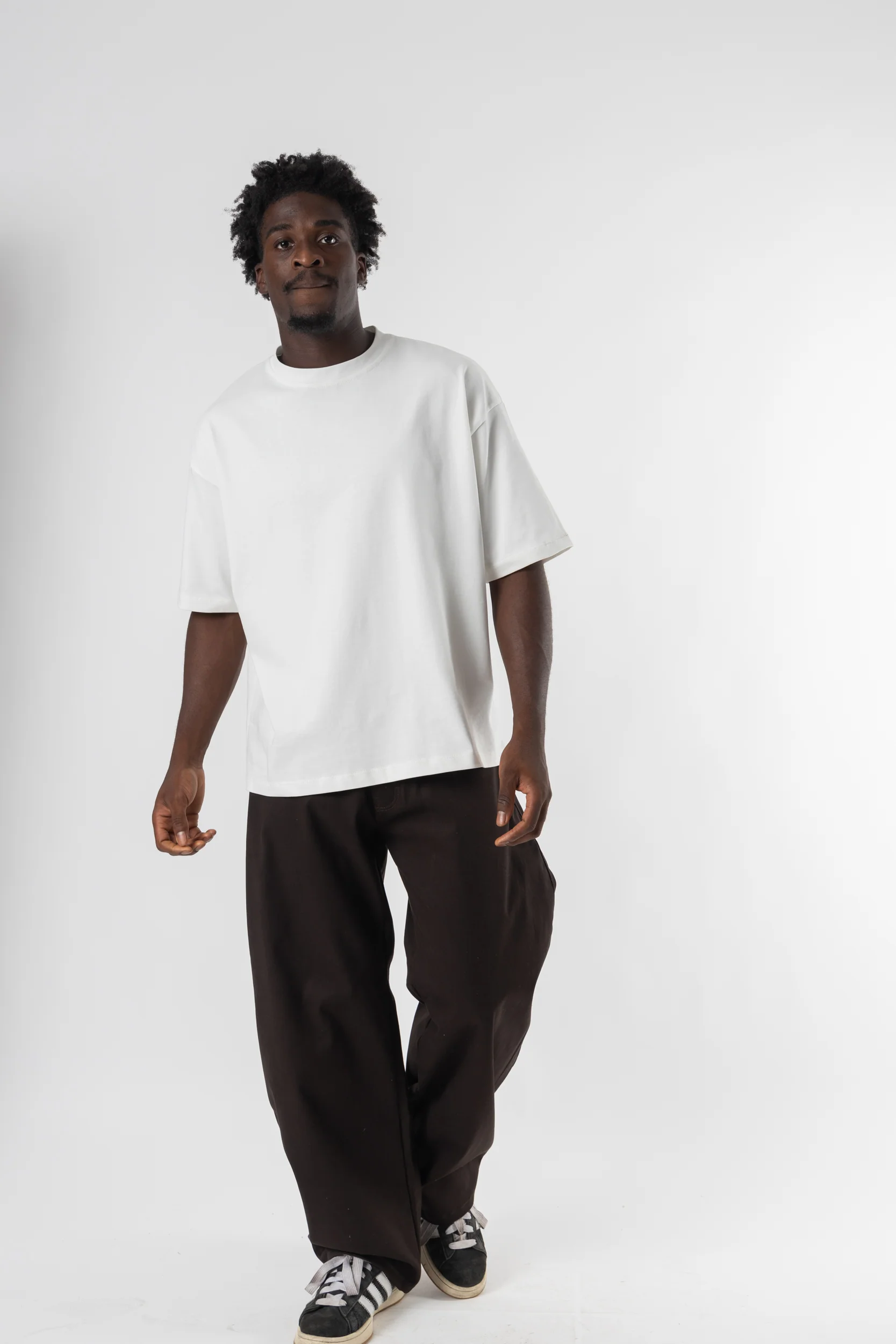 T-Shirt Over Blanks 280GSM Off White - Image 4