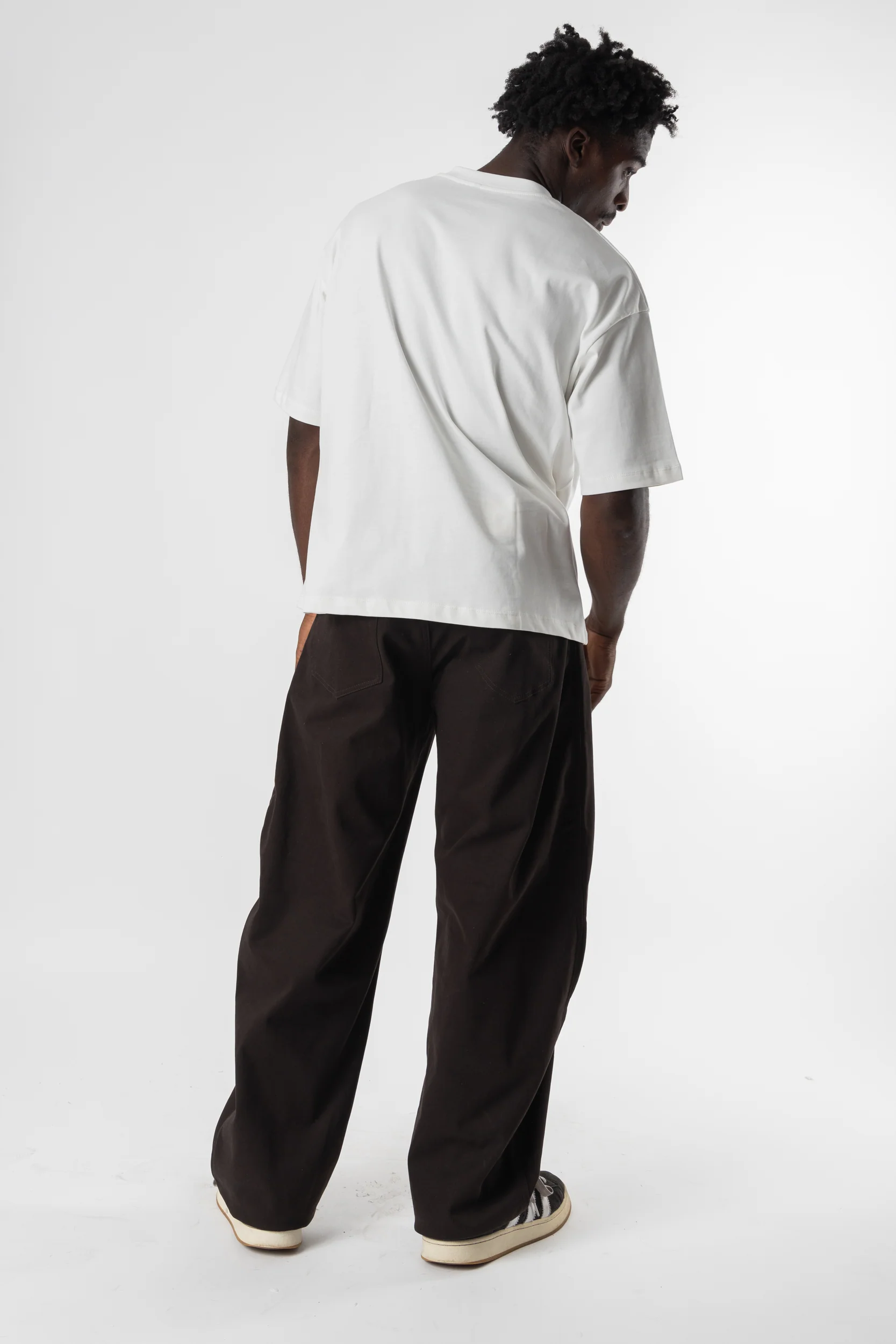 T-Shirt Over Blanks 280GSM Off White - Image 5