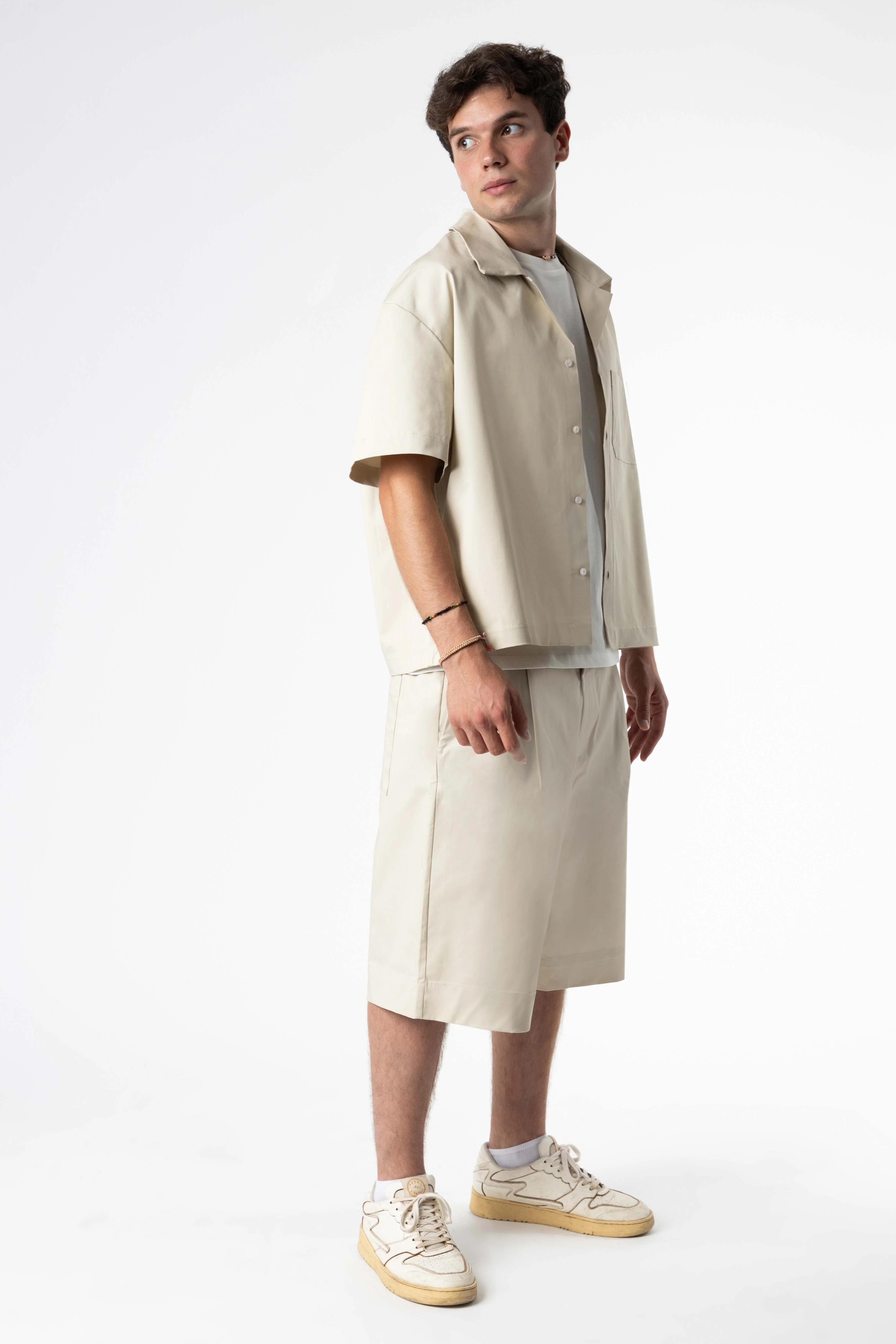 Shirt boxy fit Blanks 205Gsm Sand - Image 6
