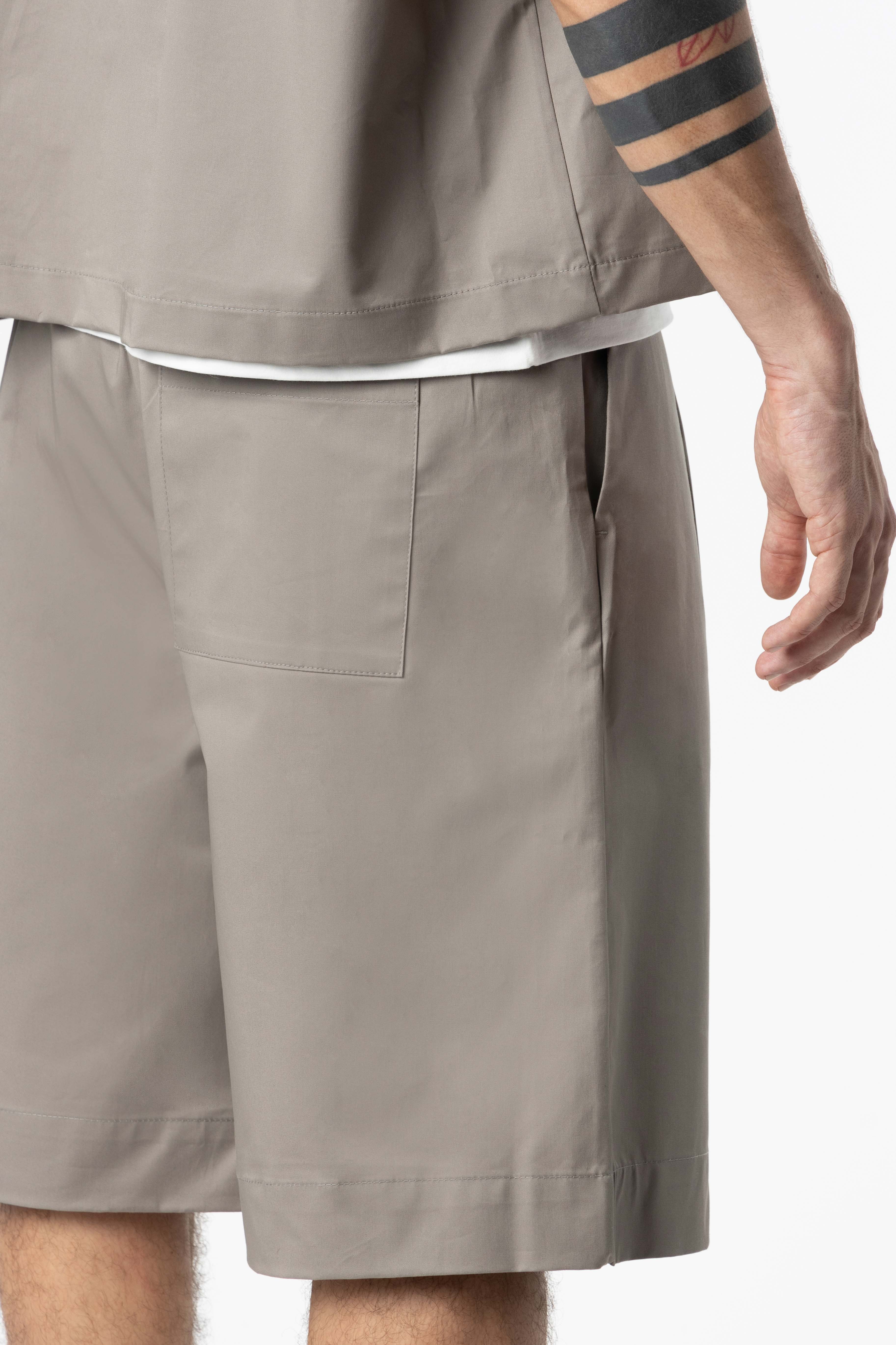 Plated Jorts Baggy fit 205Gsm Silver - Image 5