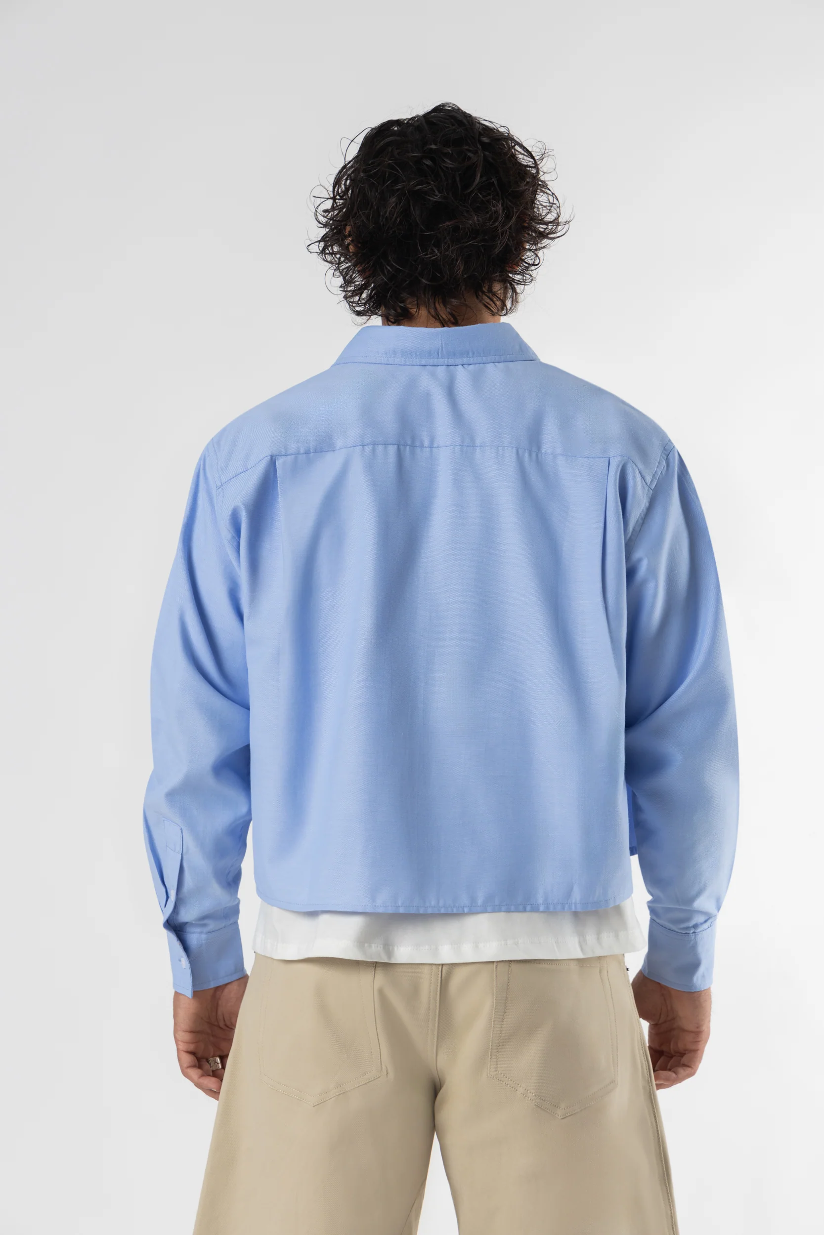Shirt oxford Cropped Sky - Image 14