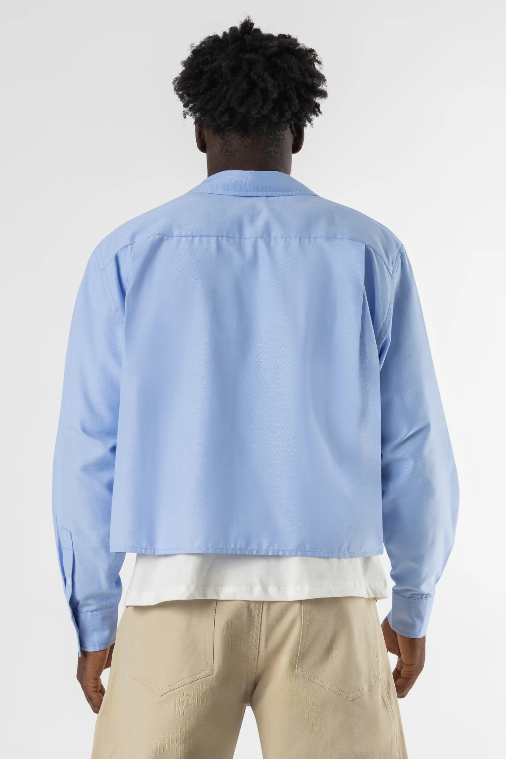 Shirt oxford Cropped Sky - Image 5