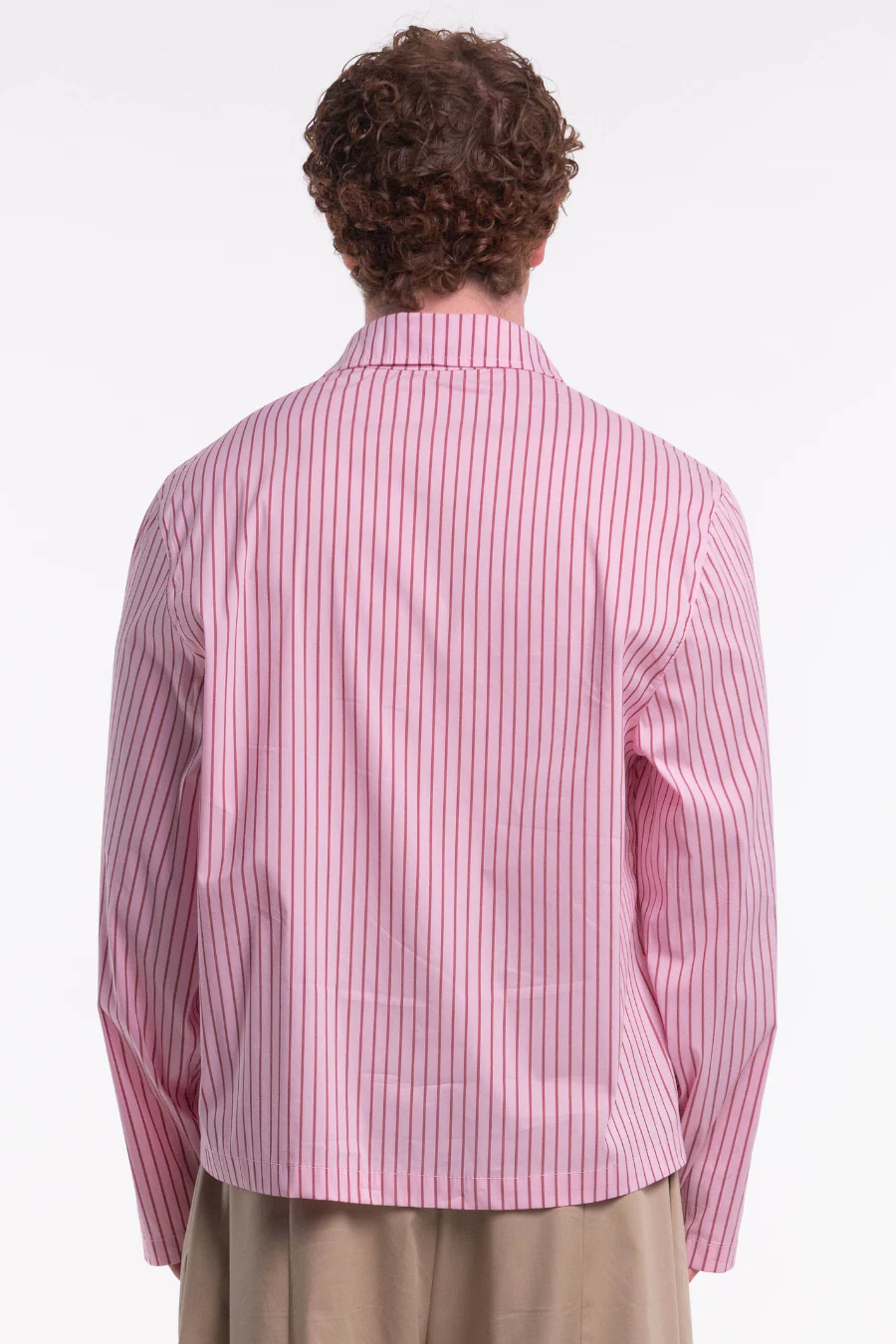 Striped Relaxed Shirt - Image 4