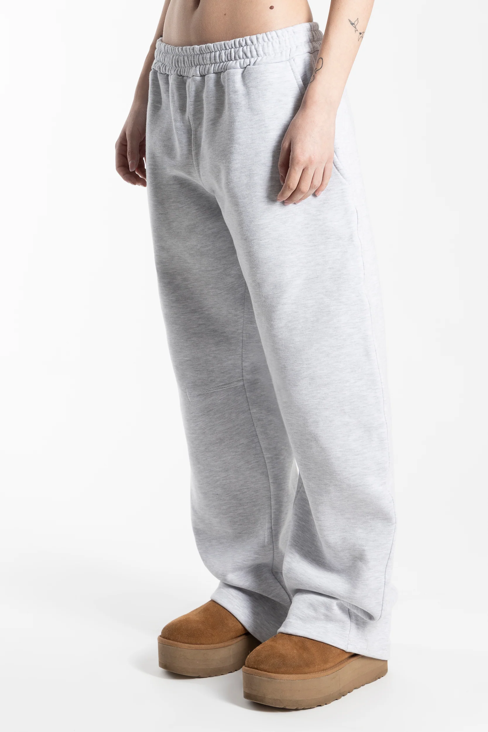 Sweatpants Wide Fit Blanks 330GSM Forest Green - Image 12