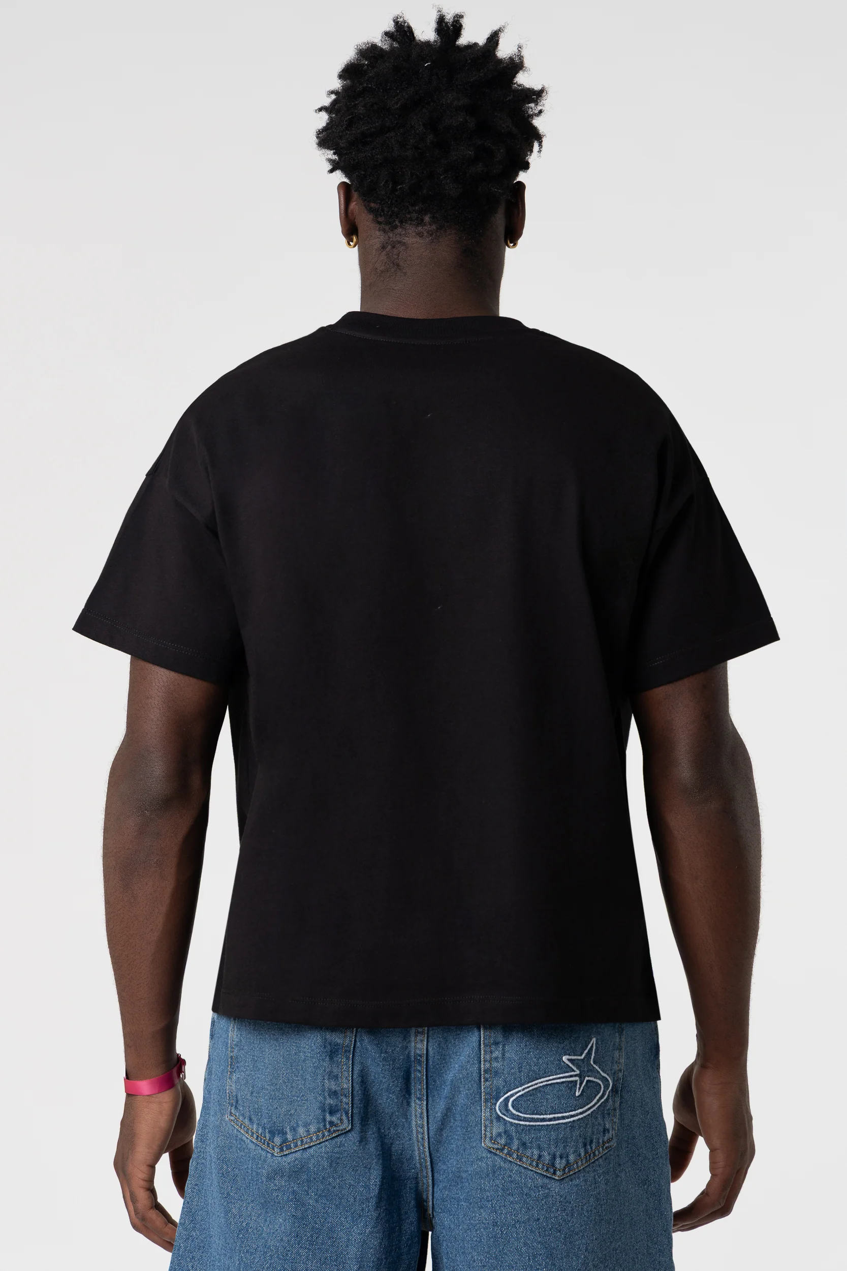 T-Shirt Blanks Boxy Fit 190GSM Merlot - Image 7