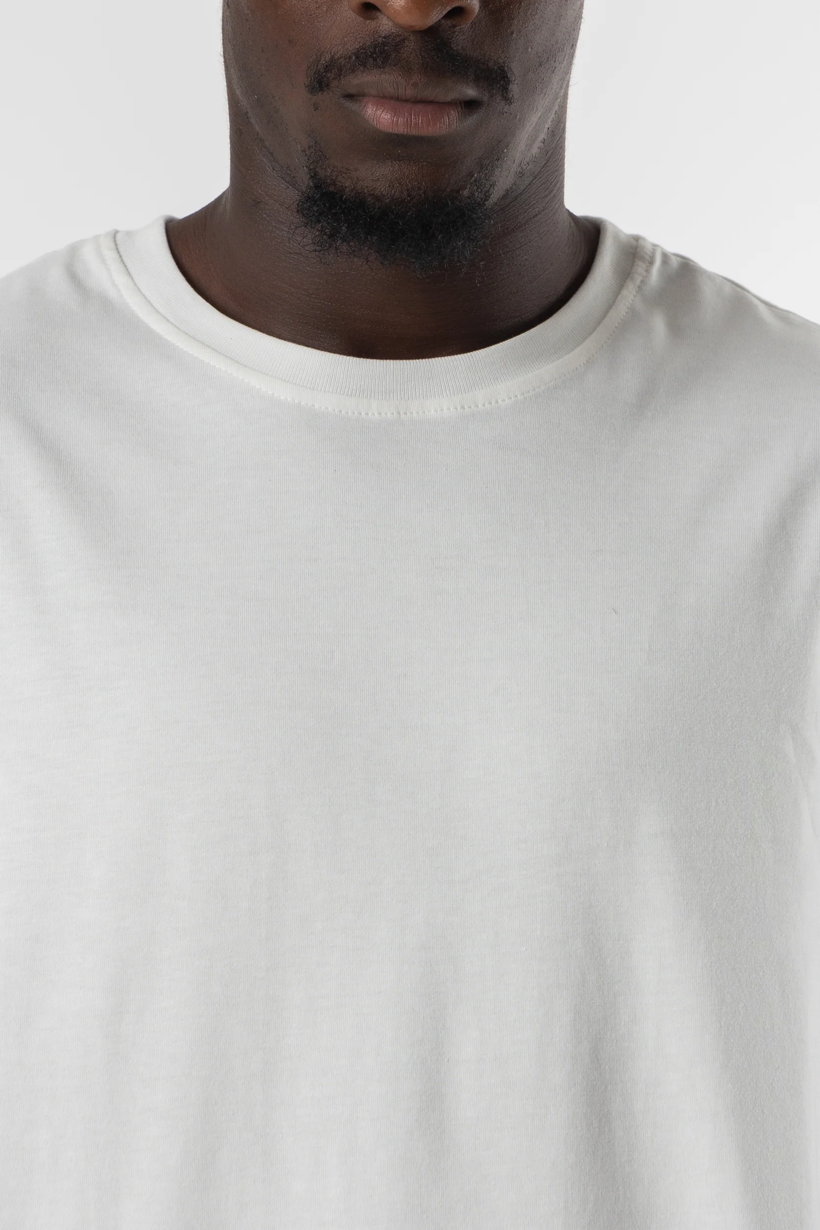 T-Shirt Cropped Blanks 220GSM Off White - Image 7